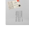 Tableau mural magnétique avec horloge verticale et calendrier design S-Enso Prix