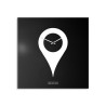 Horloge murale moderne carrée décorative 50x50cm You Are Here Remises