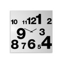 Horloge murale 50x50cm design moderne abstrait minimal Numbers Remises