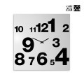 Horloge murale 50x50cm design moderne abstrait minimal Numbers Promotion