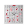 Horloge murale moderne décorative carrée pour salon Crossword Vente