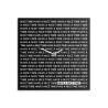 Horloge murale 50x50cm design moderne ardoise magnétique Nice Time Remises