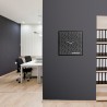 Horloge murale 50x50cm design moderne ardoise magnétique Nice Time Vente