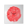 Horloge murale carrée design moderne minimaliste Tree of Life 