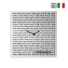 Horloge murale 80x80cm design moderne tableau magnétique Nice Time Big Vente