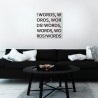 Tableau magnétique carré 50x50cm mural design moderne Words Promotion