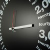 Horloge murale carrée design moderne minimaliste 50x50cm Only Hours Remises
