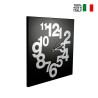 Horloge murale design moderne 50x50cm grands chiffres Numbers Circle Vente