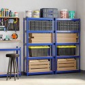 Etagère métallique modulaire 150x70x30 cm 5 niveaux charge maximale 950 kg Elément Vente
