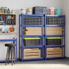 Etagère métallique modulaire 150x70x30 cm 5 niveaux charge maximale 950 kg Elément Vente