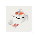 Horloge murale de style japonais design moderne Poisson Koi Offre