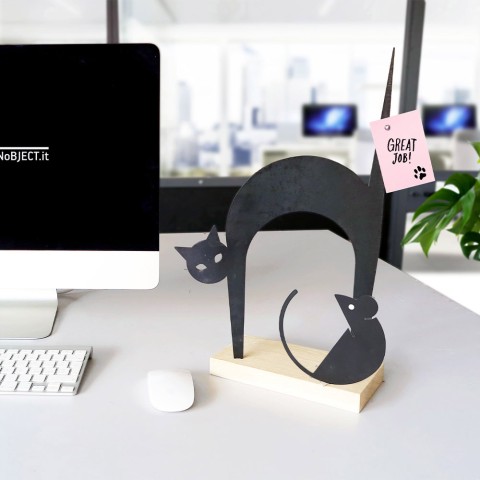 Tableau magnétique design moderne minimal bureau bureau souris chat Promotion