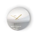 Miroir mural design moderne rond doré Elegance Remises