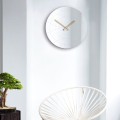 Miroir mural design moderne rond doré Elegance Promotion