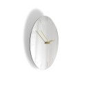 Horloge murale ronde miroir design moderne doré Precious Remises