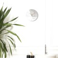 Horloge murale ronde miroir design moderne doré Precious Promotion