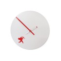 Horloge murale design moderne ronde cœur amour Cupido Offre