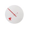 Horloge murale design moderne ronde cœur amour Cupido Offre