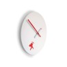 Horloge murale design moderne ronde cœur amour Cupido Remises