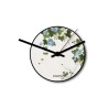 Petit horloge murale ronde design moderne Nature Fiori Blu Offre