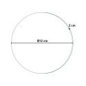 Petit horloge murale ronde design moderne Nature Fiori Blu Réductions