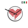 Horloge murale ronde arcade moderne Love Invaders Vente