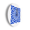Horloge murale design rond moderne colorée Azulejo C Remises