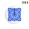 Horloge murale design rond moderne colorée Azulejo C Vente