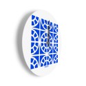 Horloge murale ronde design coloré moderne Azulejo D Remises