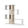 Bibliothèque séparatrice design moderne blanc bois Libkaf Offre