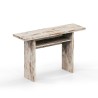Table console extensible 120x35-70cm bureau en bois vintage Oplà Remises
