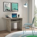 Console extensible 120x35-70cm table bureau bois vintage Oplà Choix
