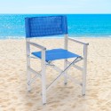 Chaise de plage pliante portable en aluminium textilène Regista Gold Offre