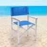 Chaise de plage pliante portable en aluminium textilène Regista Gold Offre