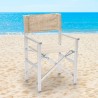 4 chaises de plage pliables portables textilène aluminium Regista Gold Caractéristiques