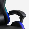 Chaise gaming massante ergonomique inclinable LED RGB The Horde Plus 