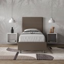 Lit simple 90x200 avec rangement tête de lit chambre enfants moderne Focus S1 Achat