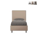 Lit simple avec rangement 100x200 chambre moderne Focus S2 Prix
