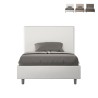 Lit coffre une place et demie 140x200 similicuir Focus F Catalogue