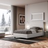 Lit coffre une place et demie 140x200 similicuir Focus F Dimensions