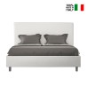 Lit double avec coffre 160x200 simili cuir moderne Focus M1 Modèle
