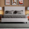 Lit double avec coffre 160x200 simili cuir moderne Focus M1 Choix