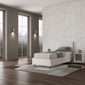 Lit simple avec rangement 80x190 lattes moderne chambre enfants Adele S Dimensions