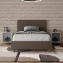 Lit une place et demie avec rangement 120x200 similicuir Adele P1 Vente