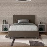 Lit une place et demie avec rangement 120x200 similicuir Adele P1 Vente