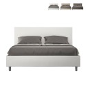 Lit coffre 160x200 système de levage sommier simili cuir moderne Adele M1 Catalogue
