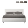Lit coffre 160x200 système de levage sommier simili cuir moderne Adele M1 Catalogue