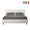 Lit coffre 160x200 système de levage sommier simili cuir moderne Adele M1 Modèle