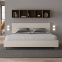 Lit king size avec rangement 180x200 moderne Adele K Choix