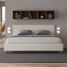 Lit king size avec rangement 180x200 moderne Adele K Choix
